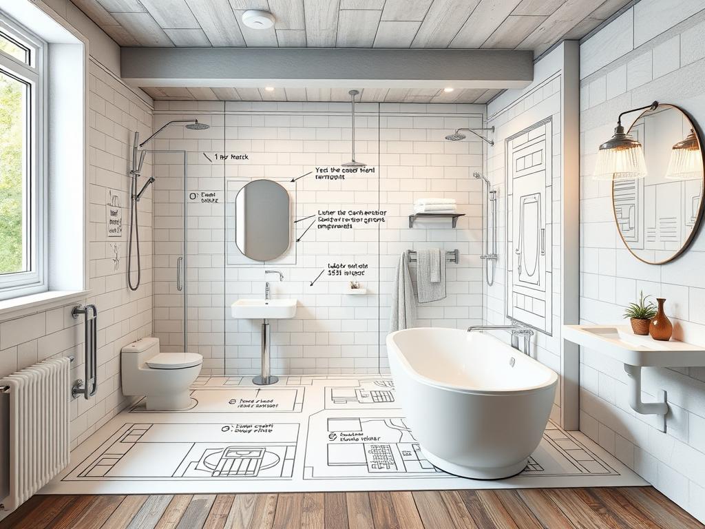 Badplanung mit Kostenaufstellung in Passau