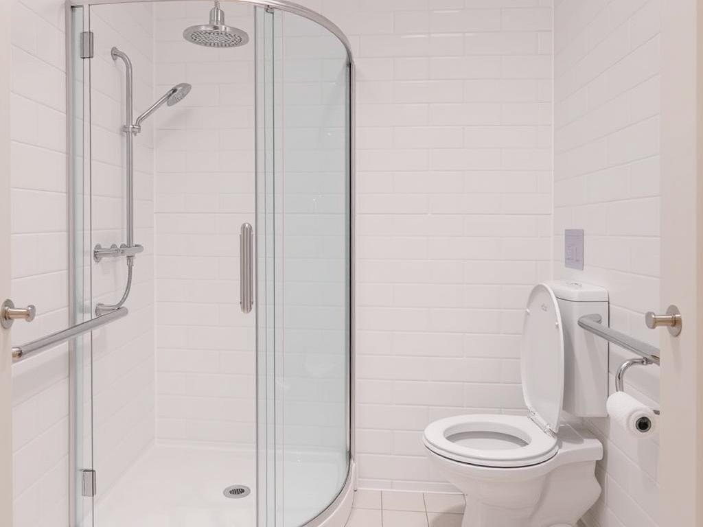 Basis-Umbau eines barrierefreien Bades mit Pflegegrad Zuschuss in Kassel