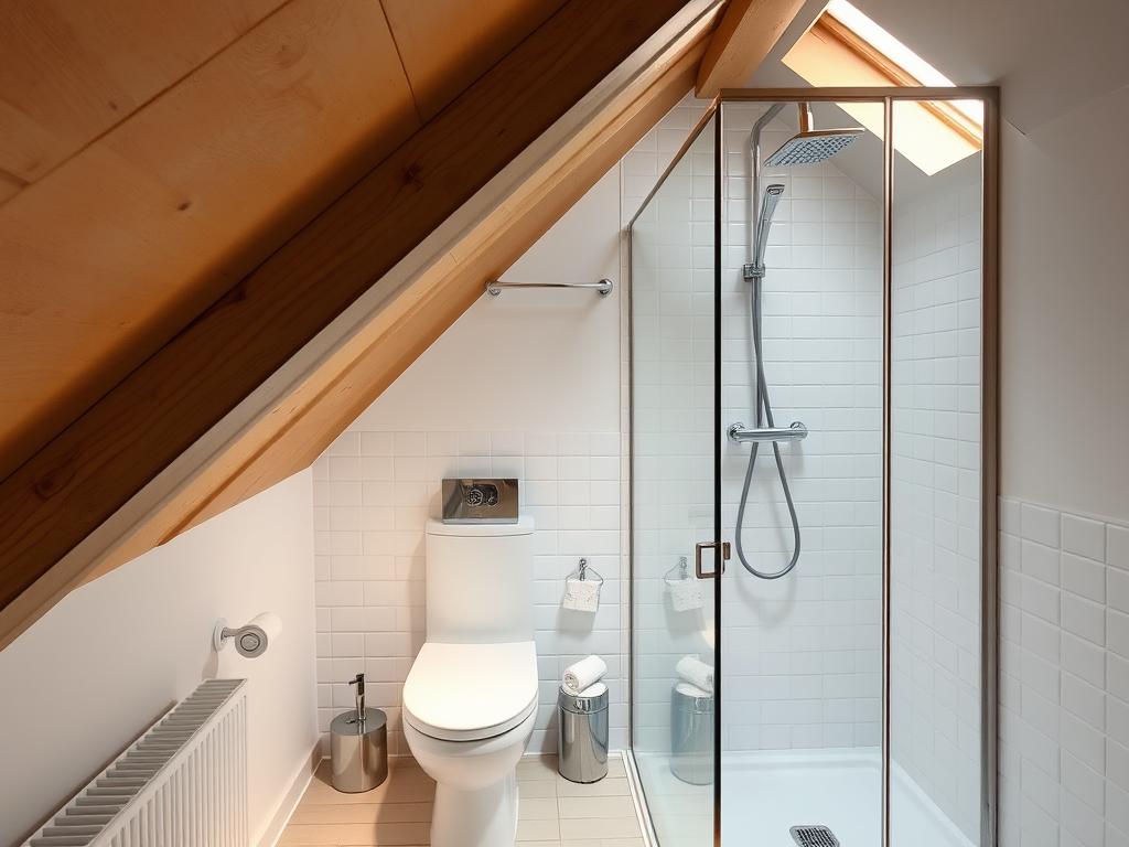 Clevere Raumnutzung unter Dachschräge in Hannover