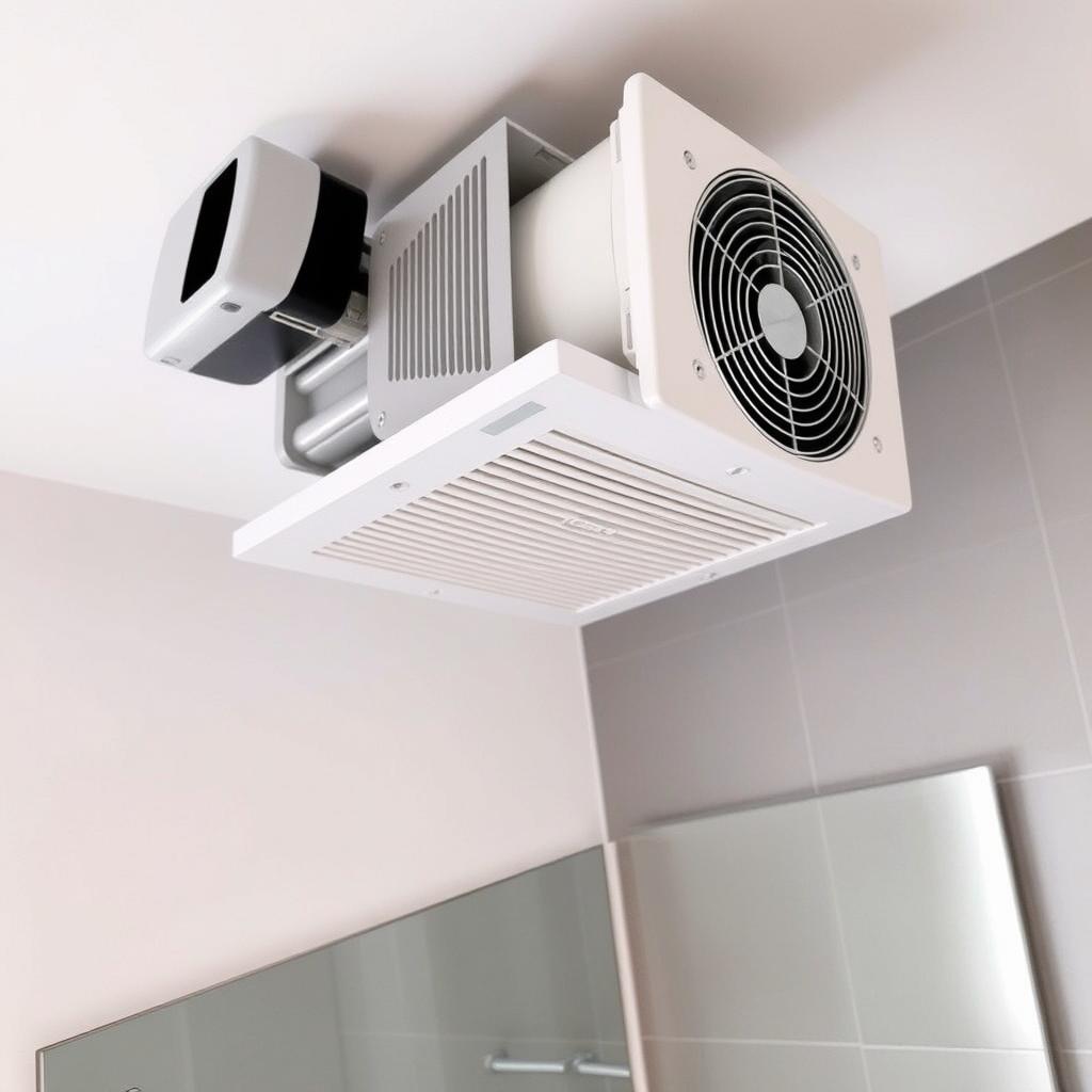 Einfaches Abluftsystem für Badezimmer in Trier