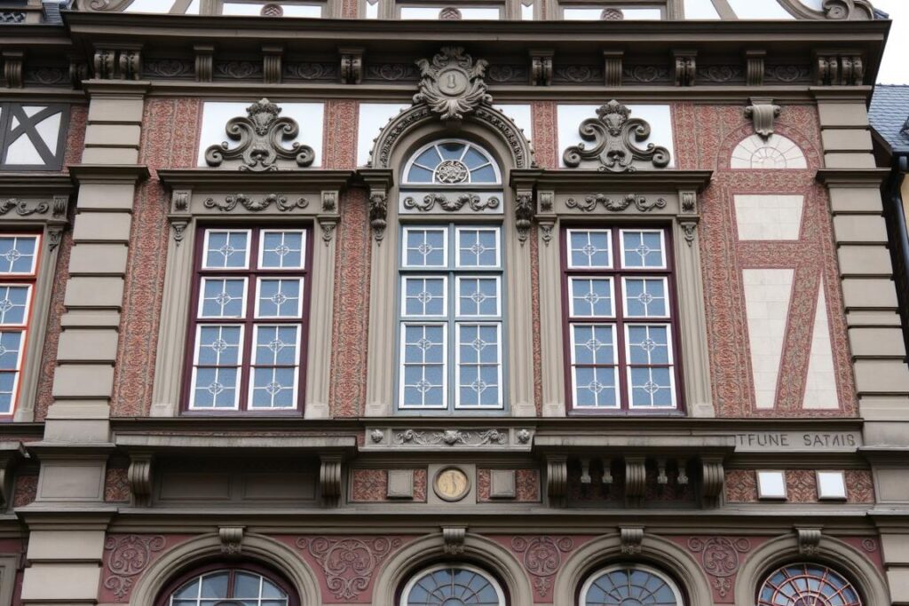Historisches Gebäude in Bonn mit denkmalgeschützter Fassade