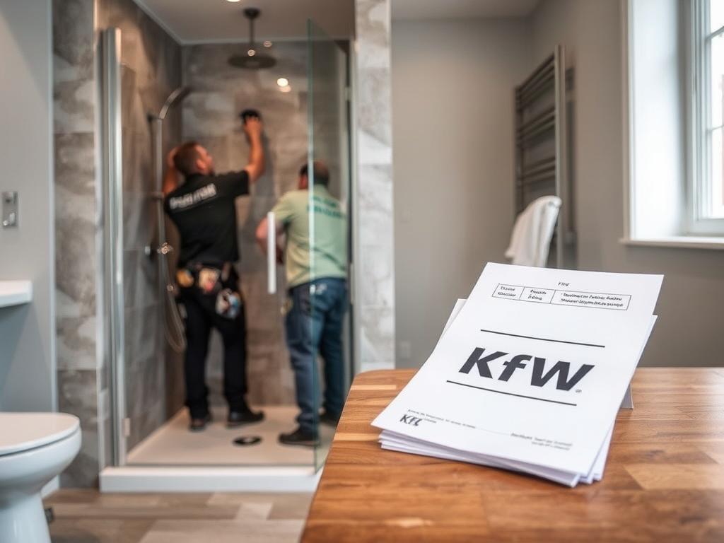 KfW-Kredit für Altersgerecht Umbauen Programm für Badumbau in Freiburg