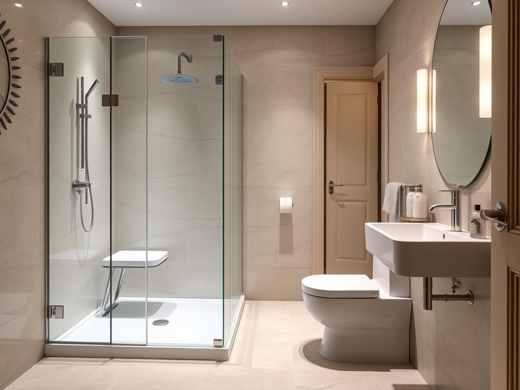 Komfort-Umbau eines barrierefreien Bades mit Pflegegrad Zuschuss in Kassel