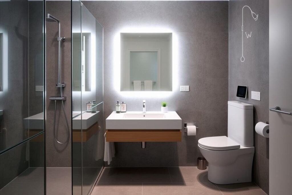 Mittelklasse-Lösung für Smart-Technik im Bad Delmenhorst Mittelklasse-Lösung für Smart-Technik im Bad Delmenhorst