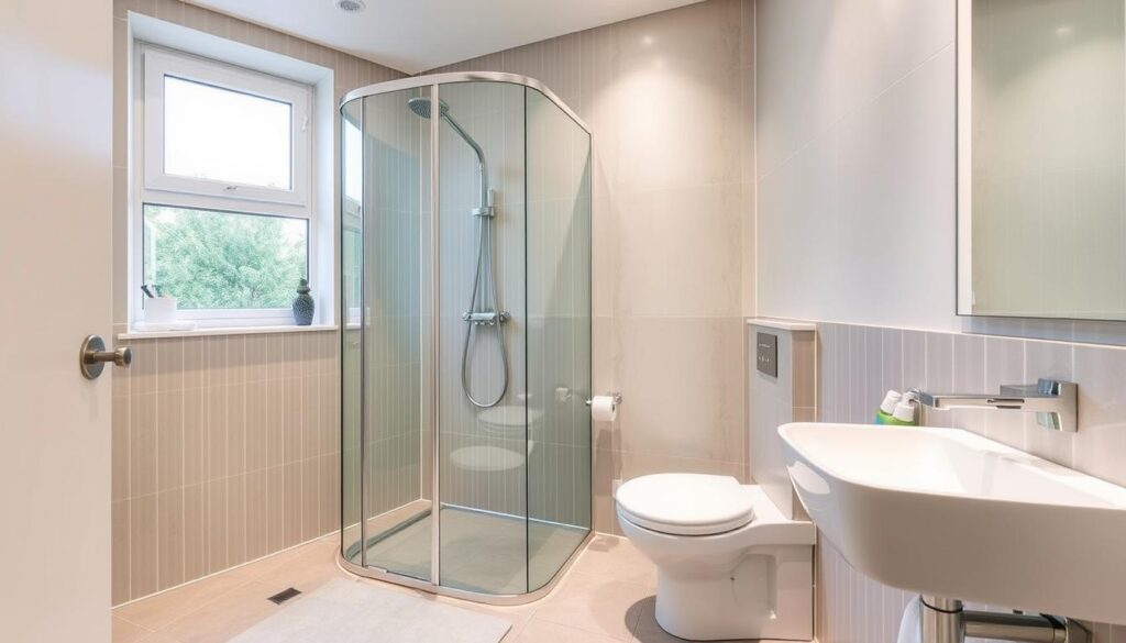 Modernes barrierefreies Badezimmer in Köln nach Umbau