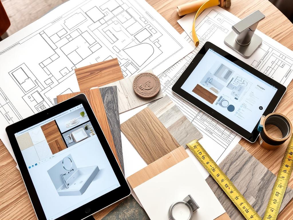 Planungsphase einer Bad-Renovierung in Salzgitter