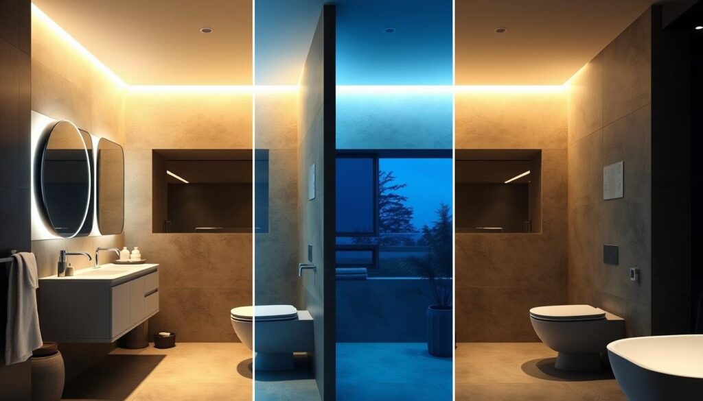 Smart-Beleuchtungssystem in einem Badezimmer in Delmenhorst Smart-Beleuchtungssystem in einem Badezimmer in Delmenhorst