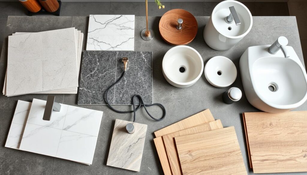 Verschiedene Materialien für Bad-Renovierung in Salzgitter