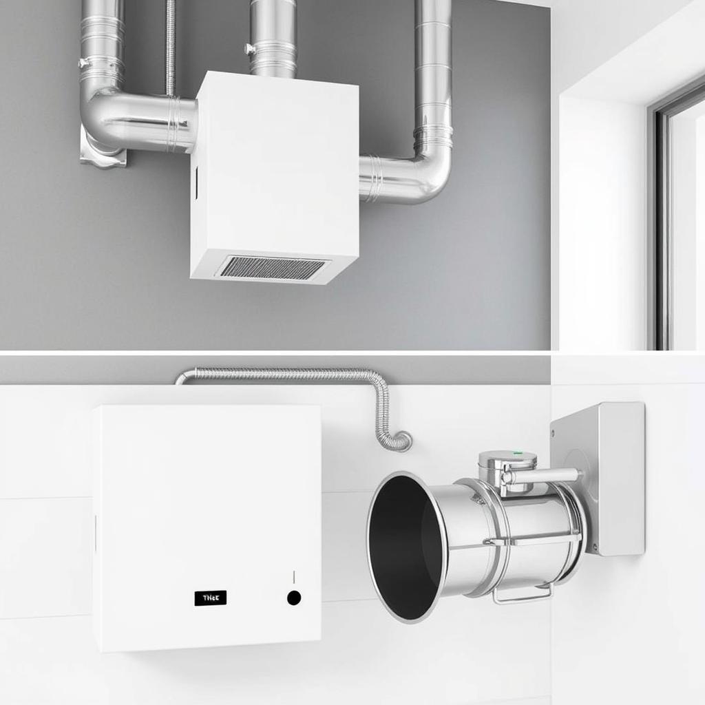 Zu- und Abluftsystem mit Wärmerückgewinnung für Trierer Badezimmer